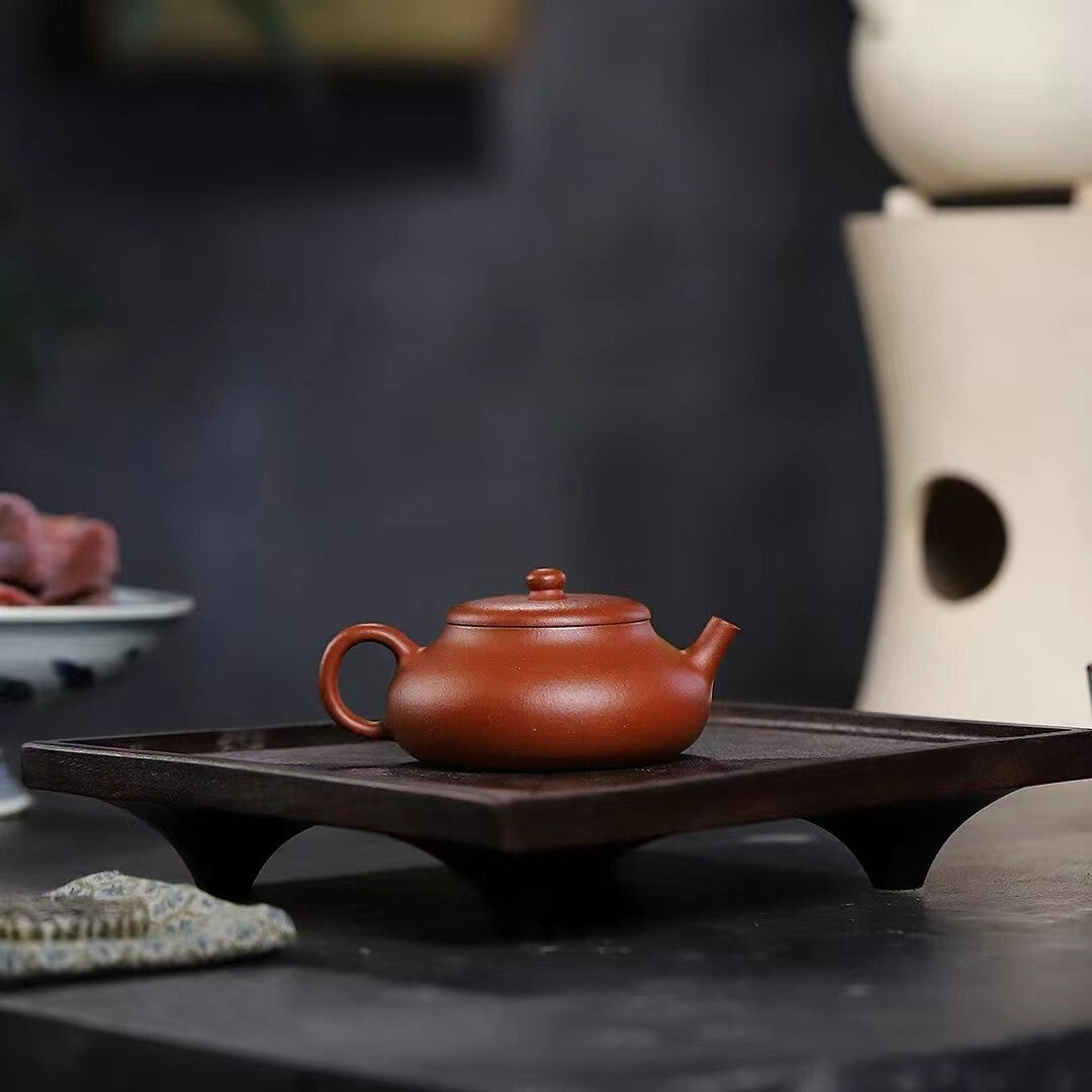 120cc Yixing Zisha Purple Clay Original Shengsha ZhuNi Handmade Rongtian Teapot