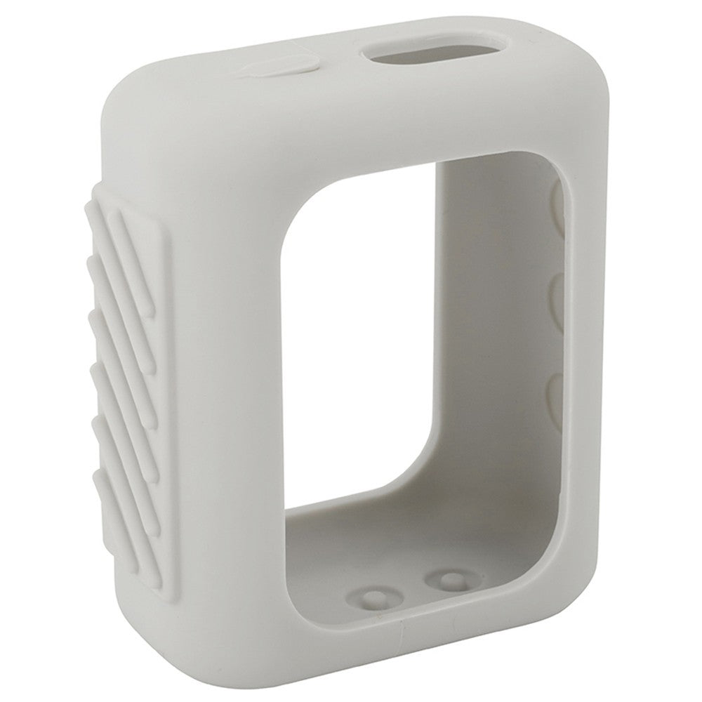 Gray Silicone Case w/ Carabiner Fits For JBL GO3 GO 3 Bluetooth Speaker ww