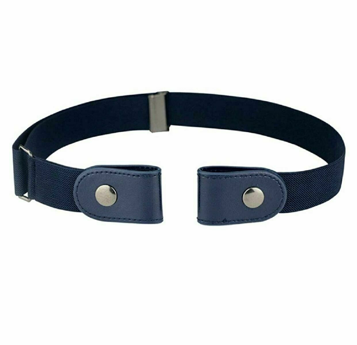 Men Women Buckle-free Elastic Invisible Waist Belt for Jeans No Bulge Hassle