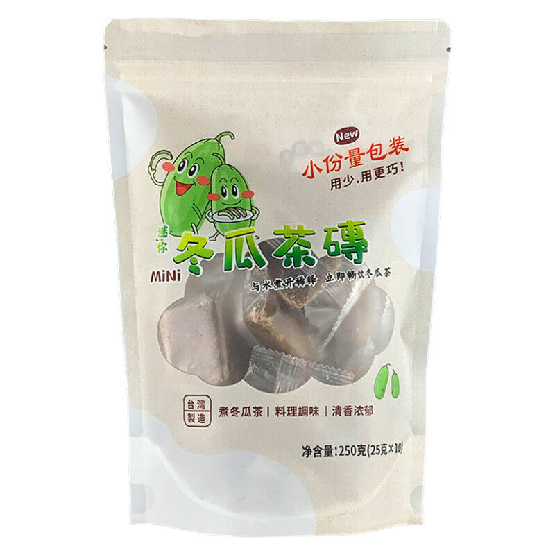 Taiwan Winter Melon Tea Brick. 250g. Granular Form. Travel-Sized Pack