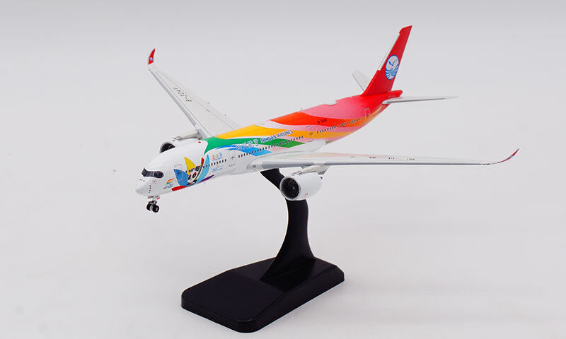 1:400 Aviation Sichuan Airlines AIRBUS A350-900 Airplane Diecast Aircraft Model
