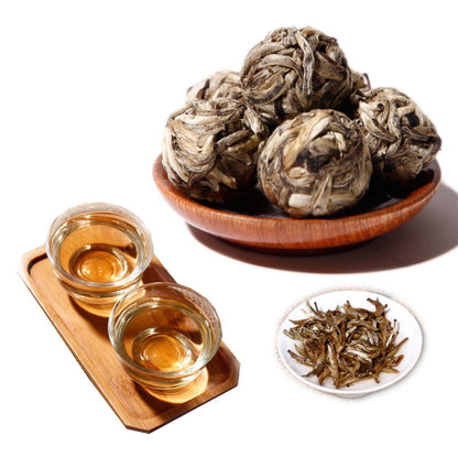 Yunnan Pu-erh Tea cha Tea Mini Dragon Ball White Silver Needle Health Green Food