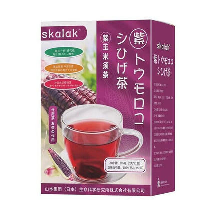 skalak purple cornhusk tea vitamin e supplement tea wellness tea 100g