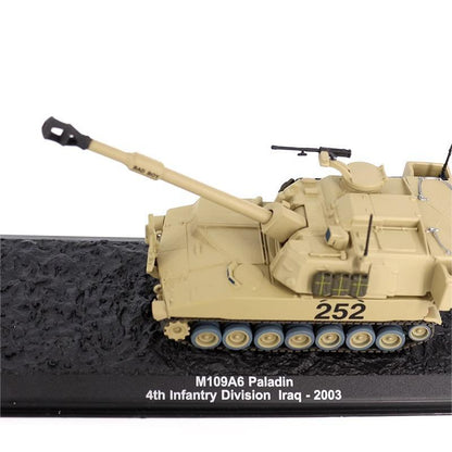IXO 1:72 U.S. Berladin M109A6 Self-Propelled Howitzer Army Tank Ranger Model