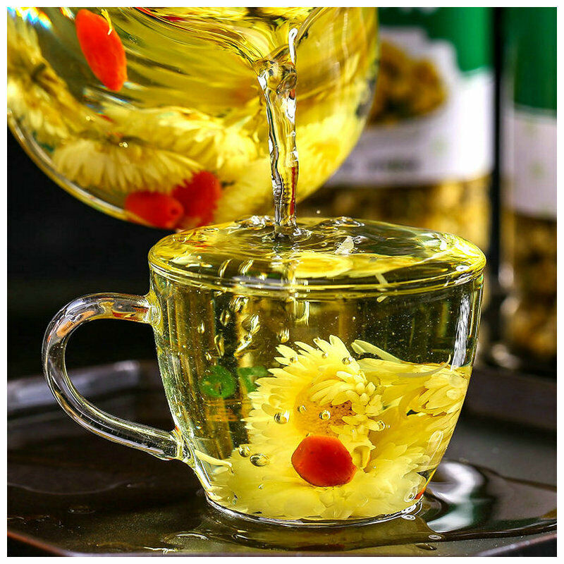 35g Organic Fetus Chrysanthemum Tea Chinese Natural Top Flower Herbal Tea Canned