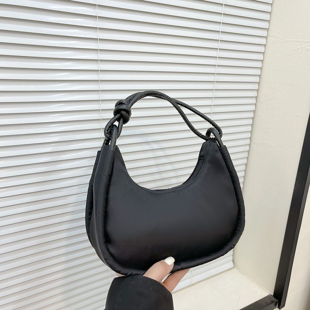 Chain Shoulder Bag Synthetic Leather Crossbody Satchel Handbag 23*19*11CM Zipper