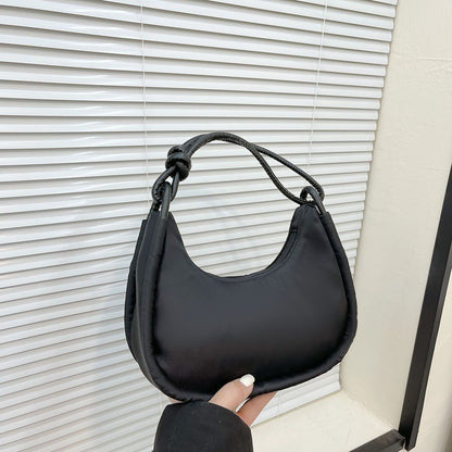 Chain Shoulder Bag Synthetic Leather Crossbody Satchel Handbag 23*19*11CM Zipper