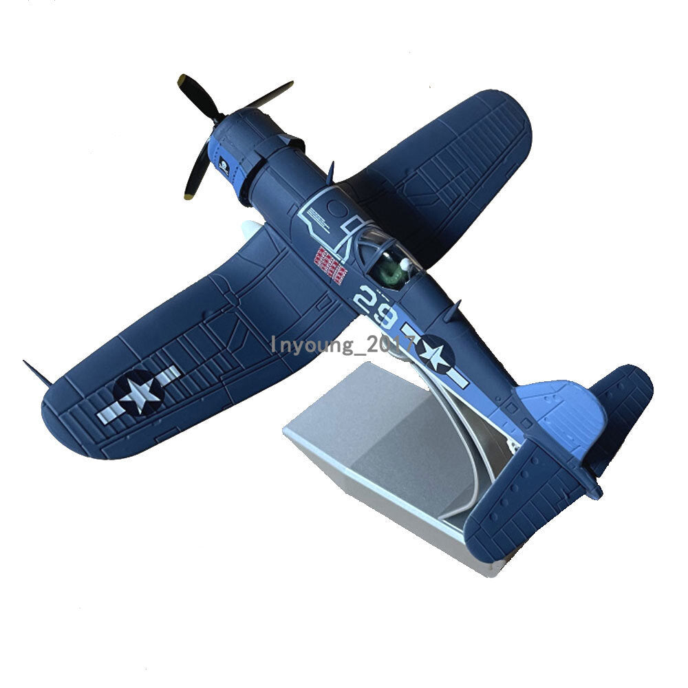 1/72 1940 WWII F4U Corsair Fighter Aircraft Plane Diecast Model Men Collection