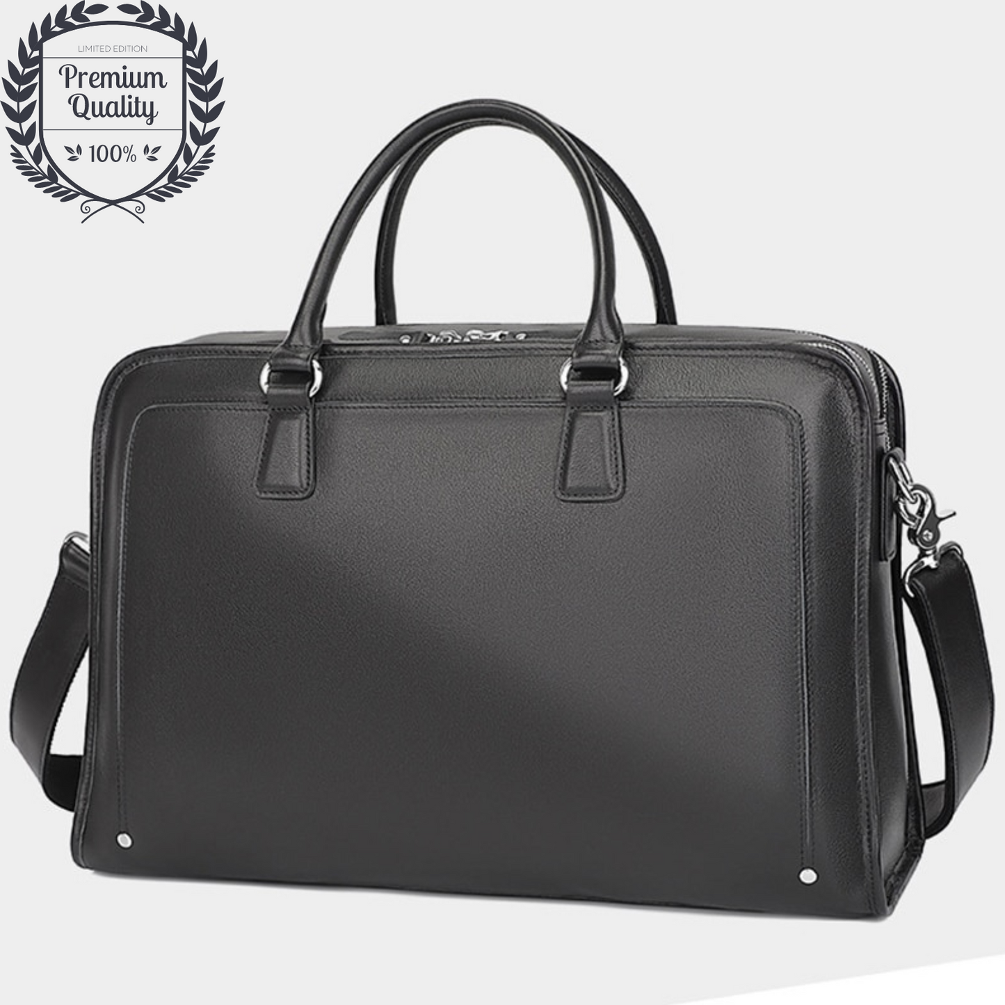 GENUINE LEATHER Luxury Mens Bag Crossbody Shoulder Messenger Designer Handbag