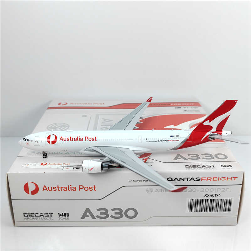 1:400 JC Wings Australia Post AIRBUS A330-200F Passenger Airplane Diecast Model