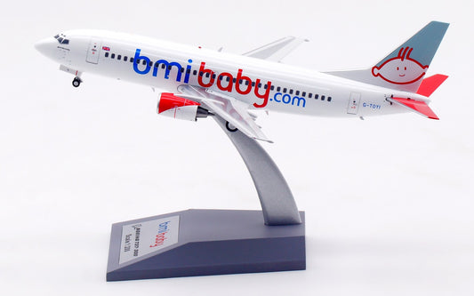1:200 InFlight Bmibaby B737-300 Passenger Airplane Diecast Aircraft Model