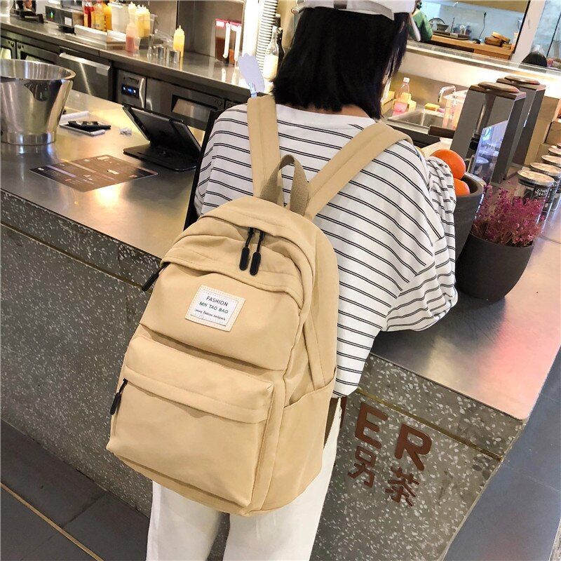 3 PCS/ SET Fashion Backpack Women Backpack School Student Shoulder Bag Traveling
