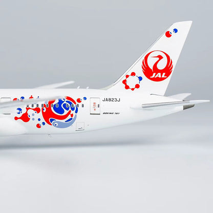NG 1/400 JAL B787-8 aircraft model JA823J 2025 Osaka World Expo alloy model