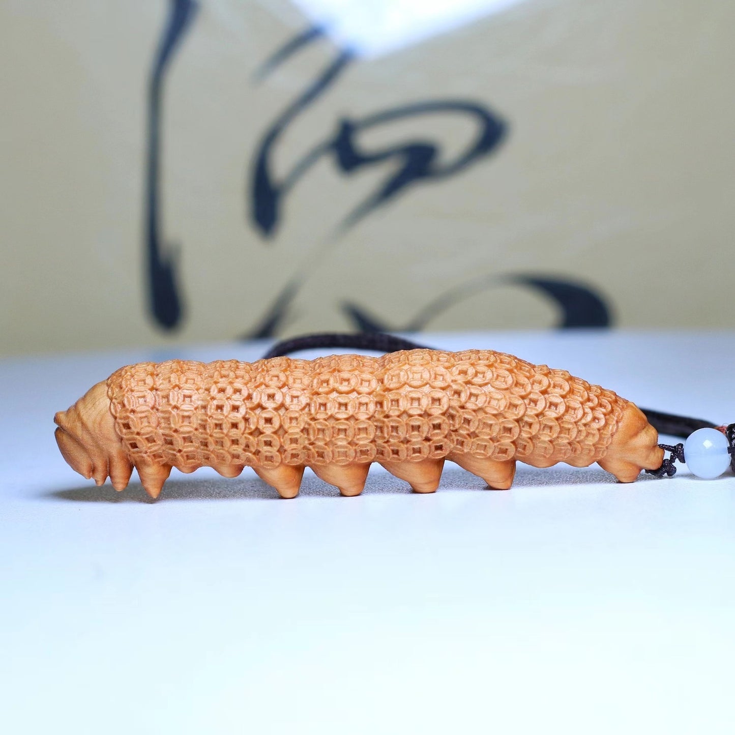 Waist Silkworm Wanguan Zhaocai Silkworm Treasure Decoration Car Hanger