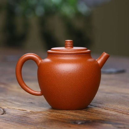 Chinese Kungfu Tea Pot Marked Real Yixing Zisha Jiangpo Clay 120ml Handmade Pot