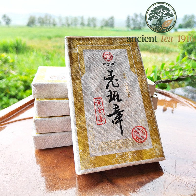 200g 2009 Pu Erh Tea Brick Laobanzhang Aged Pu Erh Raw Tea