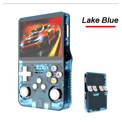 2026 New Upgraded R36s Ultra Retro Handheld Game Console, 128GB Mini Video Game