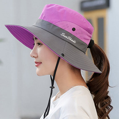 Couple Travel Hiking Hat Outdoor Sports Fisherman Hat Bucket Hat Colorful
