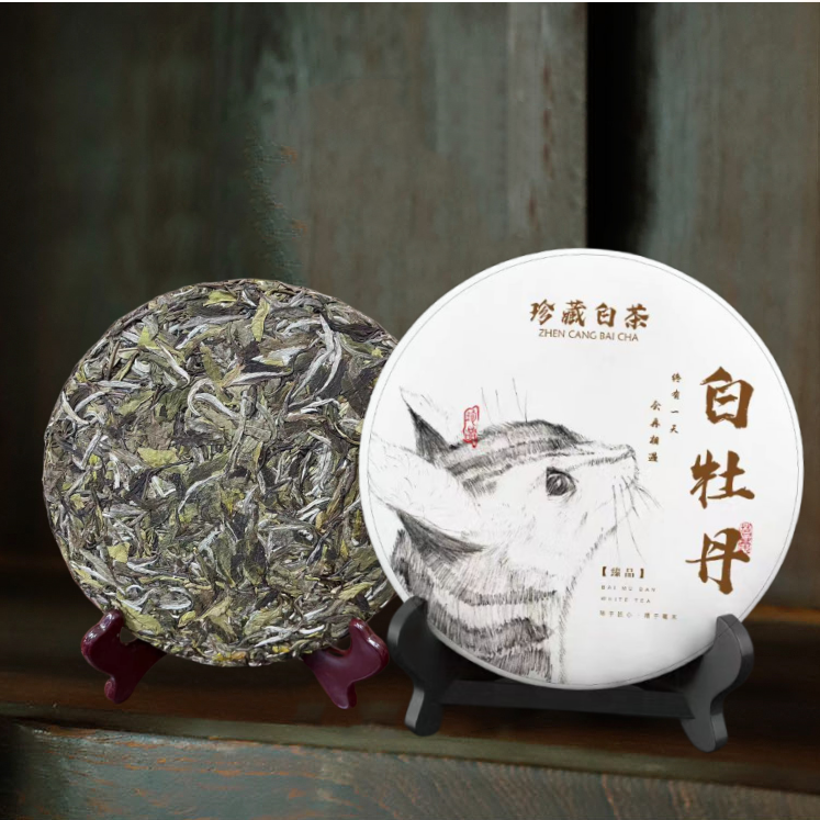 White Peony Fujian White Tea Cake Old Tree Tea Leaves New Tea 300g