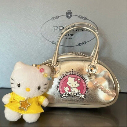 Hello Kitty handbag ladies cute messenger bag fashion wallet all-match cartoon