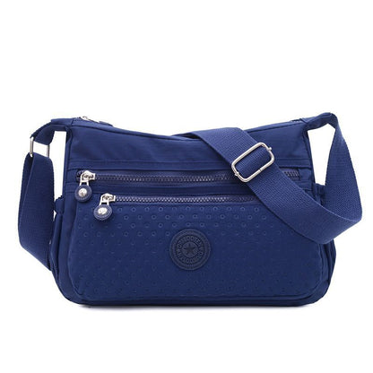 Crossbody Bag Waterproof Nylon Shoulder Messenger Bags Handbag Traveling Totes