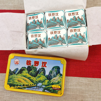 Sea Dyke ChinaTea AT106 Tie Luo Han Arhat Steel Boxed Fujian Oolong Tea 60g -
