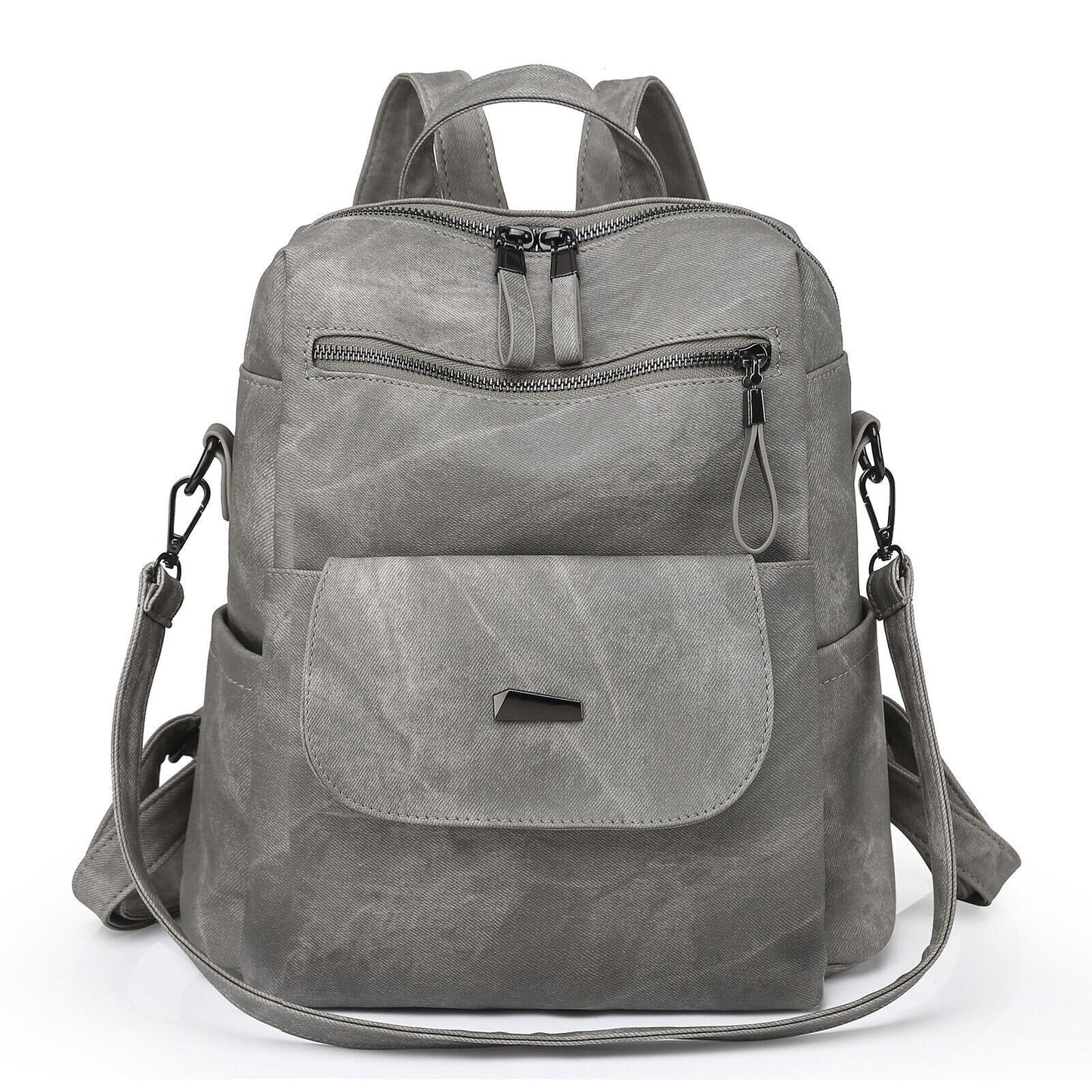 Fashion Leather Backpack Purse Convertible Travel Shoulder Satchel PU Handbags
