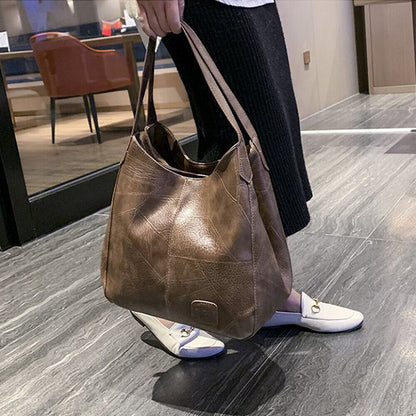 Women Designer Leather Shoulder Bag Large Capacity Ladies Handbag Hobo Tote US