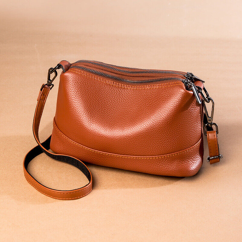 Women Genuine Leather Shoulder Bag Crossbody Bag Messenger Cowhide Handbags