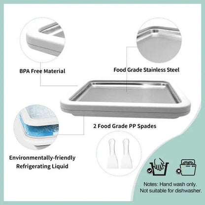 Ice Cream Maker Machine | Home Small Yogurt & Stir Fry Maker