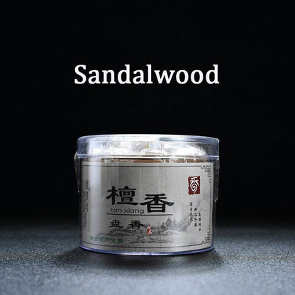 4 Hour Incense Coil Tibetan Sandalwood Wormwood Jasmine Home Aromatic Fragrances