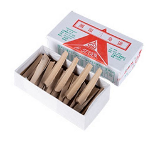 Pottery Tools Kiln Temperature Measurement Cone Ceramics Firing Refractory 35Pcs