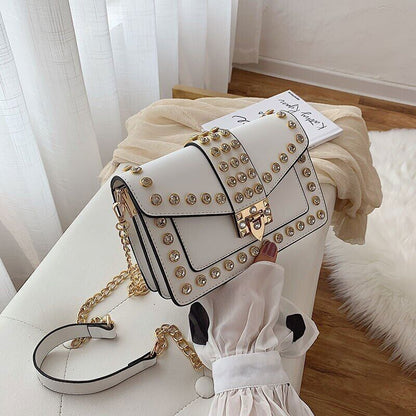 Women's Handbags Famous Bag Bags PU Leather Lock Women Shoulder Crossbody Bag