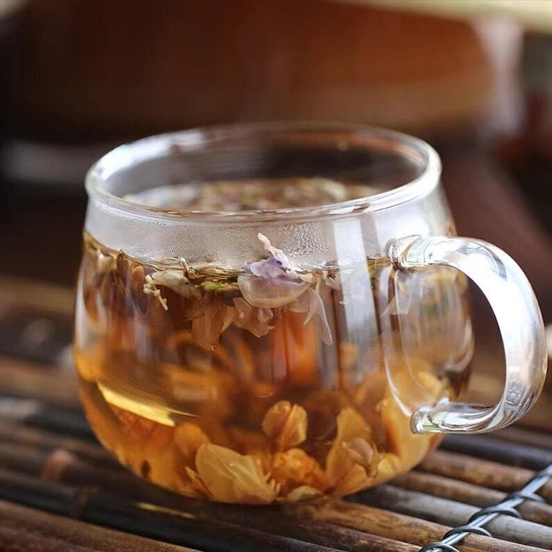 Dried Flower of Kudzuvine Pueraria Lobata Pueraria Flower Nature Flower Tea