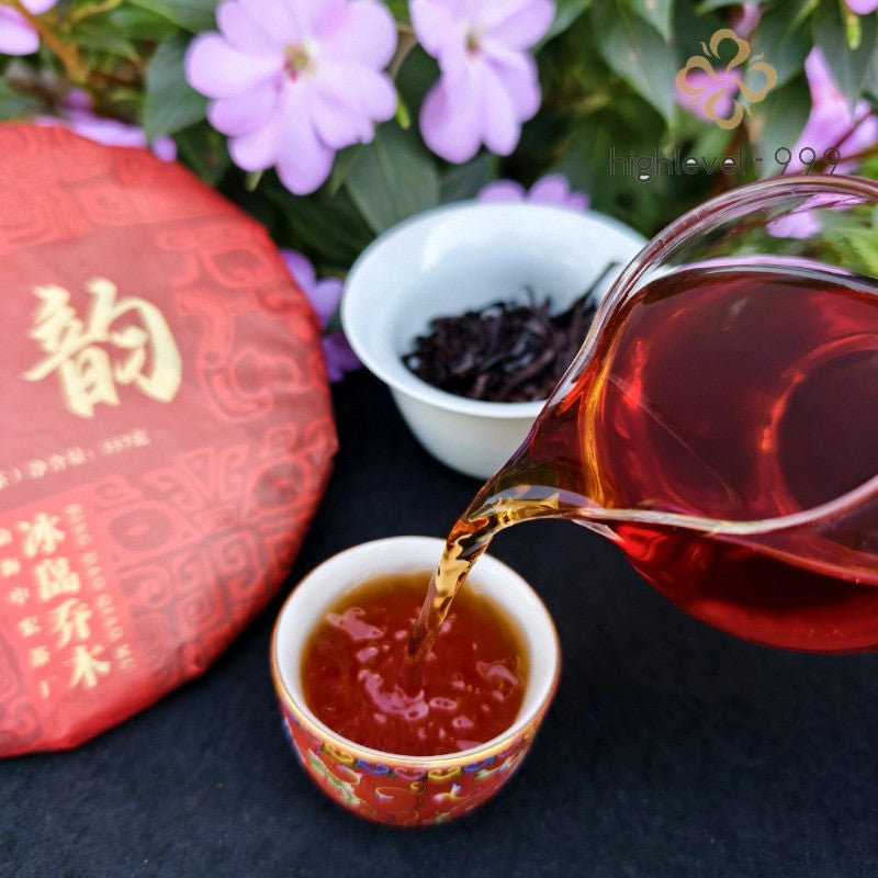 Yunnan Seven Son Bingdao Ripe Pu'er Tea Cake 357g Ripe Pu'er Tea