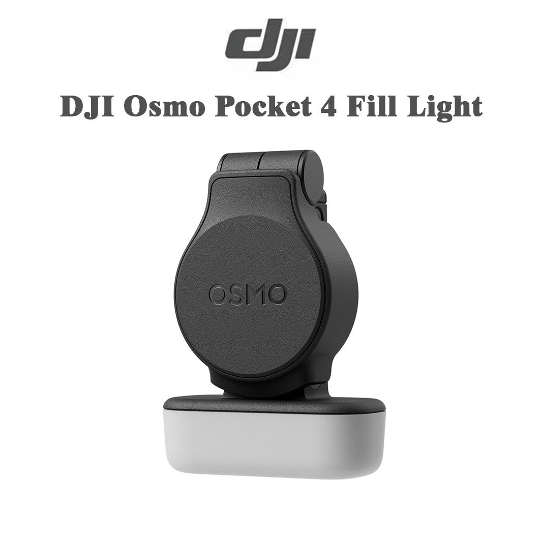 Original Osmo Pocket 4 Fill Light – Magnetic, 3-Color Temp, Low Light Fix