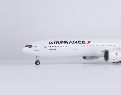 1:157 47CM AIR FRANCE BOEING 777-300ER Plane Landing Gear Resin Aircraft Model