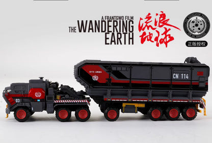 1:144 28CM KDW WANDERING EARTH CN114-03 Van Troop Carrier Armor Diecast Model