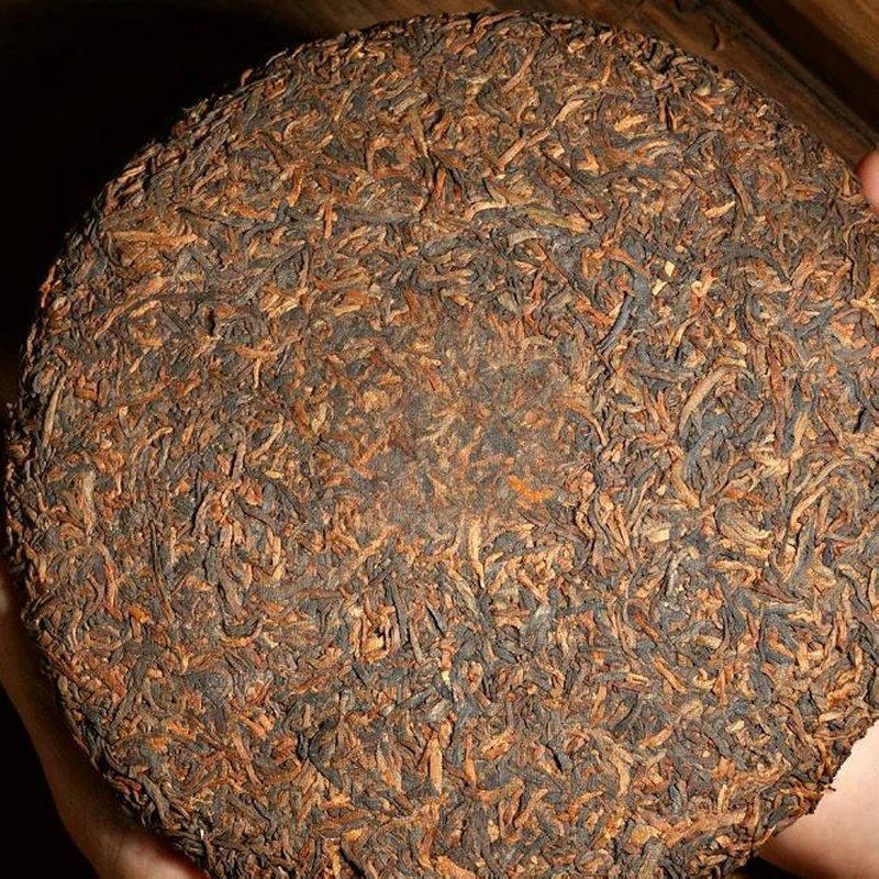 357g Authentic Yunnan 2015 Jinya Chen Xiang Pu'er Tea Ripe Tea Cake Qizi Cake