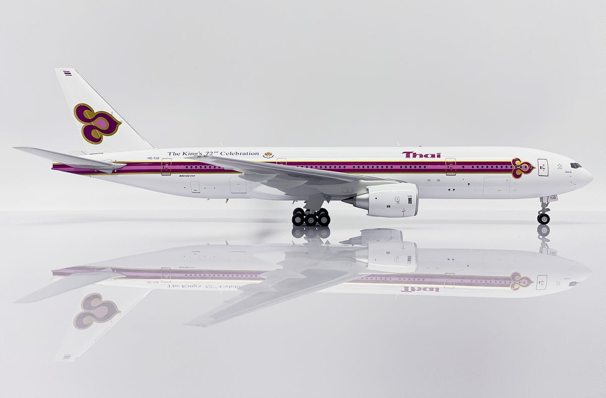1:200 JC Wings Thai Airways Boeing 777-200 Passenger Airplane Diecast Model
