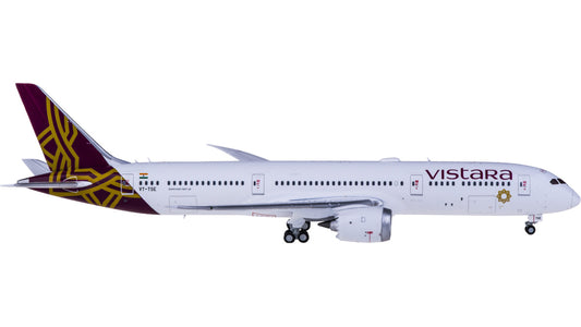 1:400 JC Wings Vistara BOEING 787-9 Passenger Airplane Diecast Aircraft Model
