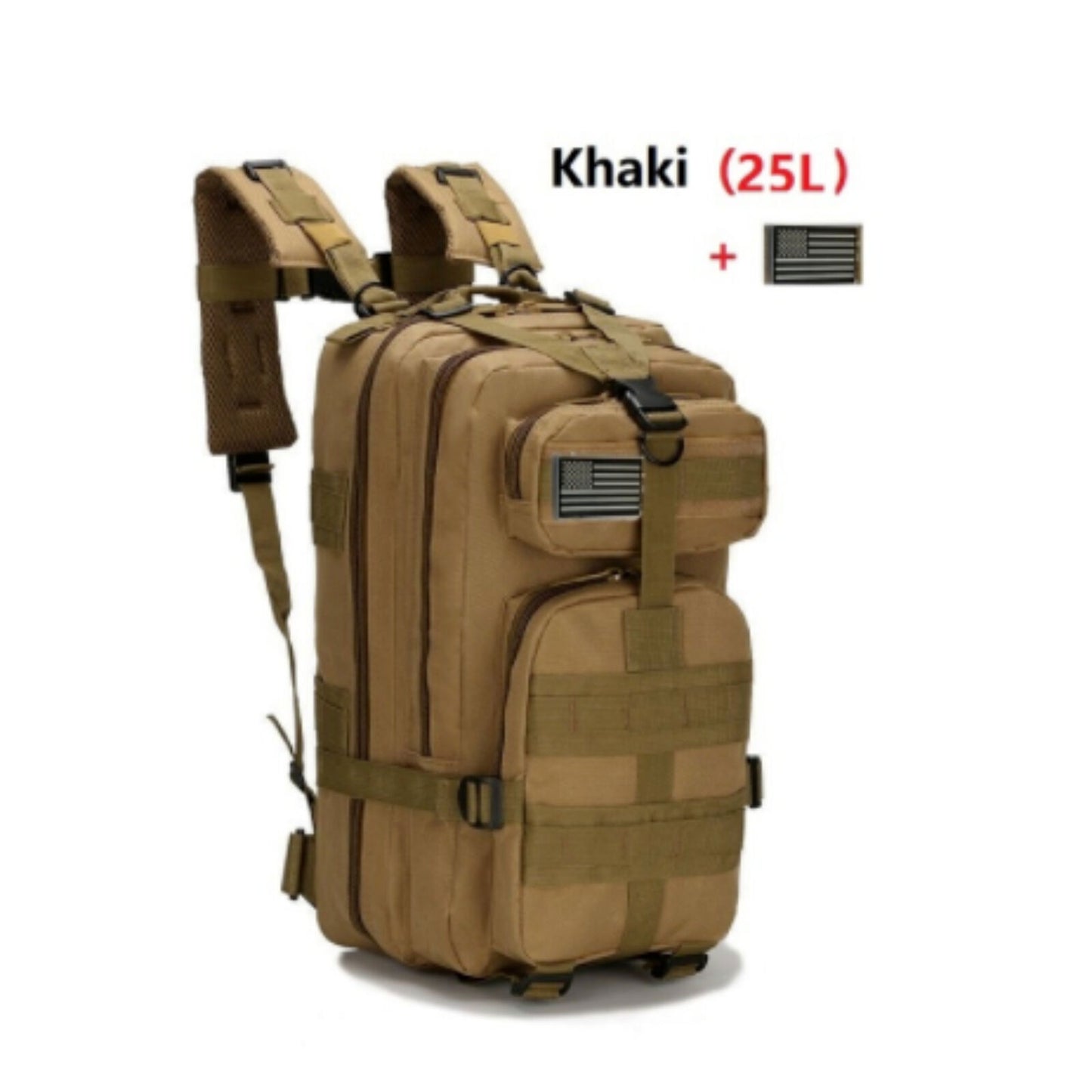 Tactical Backpack 4 in 1 Military Army Backpack Sport Bag Hiking Camping Travel