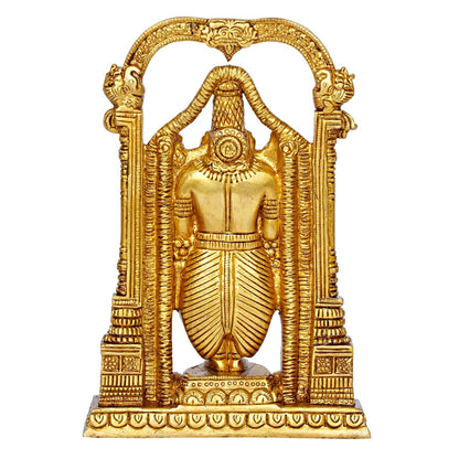 Hindu God Brass Lord Tirupati Balaji Venkateshwara Statute Idol Figurines