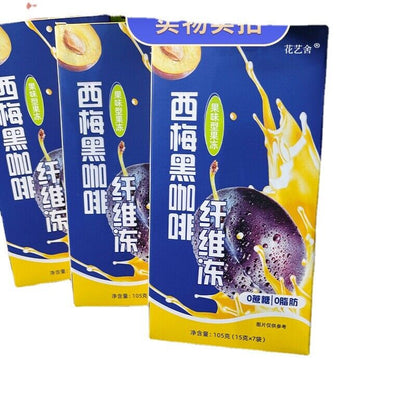 Prune Black Coffee Fiber Jelly Fruit Flavored Jelly Prune Dietary Jelly 105g