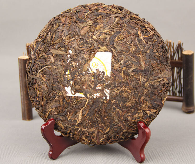 2008 The Flower Tea In The Genesis Valley Yunnan Lincang Puer Tea Raw Pu'er 357g