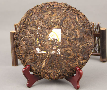2008 The Flower Tea In The Genesis Valley Yunnan Lincang Puer Tea Raw Pu'er 357g