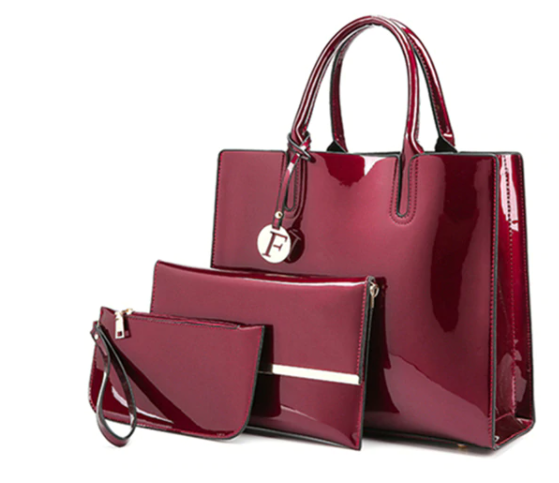 Leather Women Handbag Purse Shoulder Zipper Satchel Crossbody Bag Messenger Tote