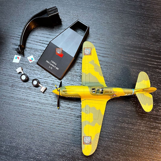 1:72 US World War II Flying Tigers P-40 fighter alloy aircraft model