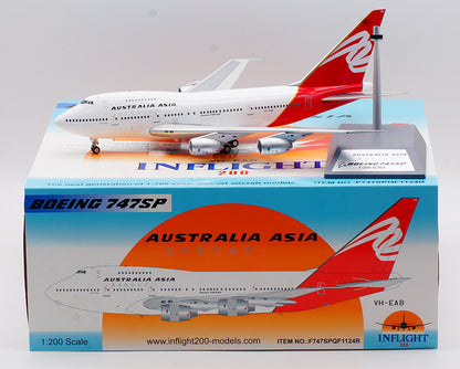 1:200 32CM InFlight AUSTRALIA ASIA BOEING 747SP Passenger Airplane Diecast Model
