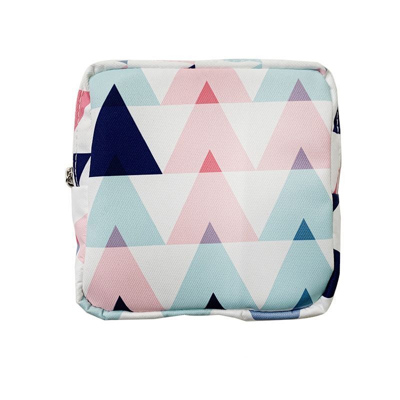 Small Cosmetic Bag Traveling Sanitary Napkin Storage Purse Coin Lipstick Wallet